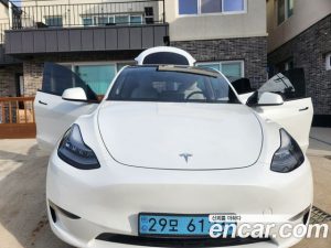 Tesla Model Y Standard RANGE 2021 года из Южной Кореи