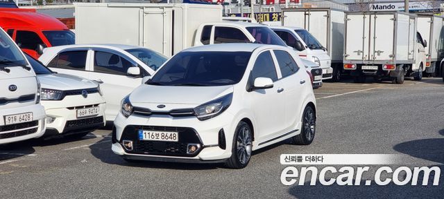 Kia morning Signature 2021 года из Кореи