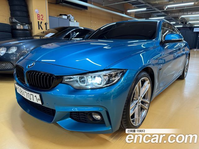 BMW 4-Series 420i M Sport Coupe 2020 года из Кореи