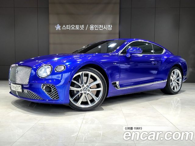 Bentley Continental 4.0 GT 2021 года из Кореи