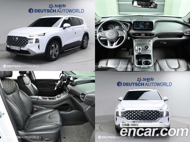 Hyundai Santafe Дизель 2.2 2WD 2021 года из Кореи