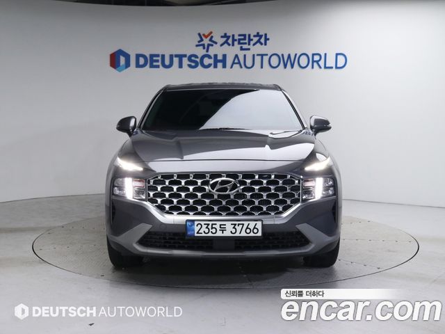 Hyundai Santafe Дизель 2.2 2WD 2021 года из Кореи