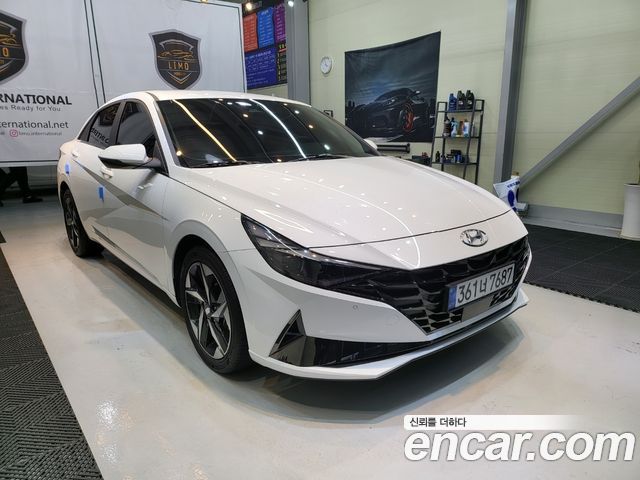 Hyundai AVANTE 1.6 2021 года из Кореи