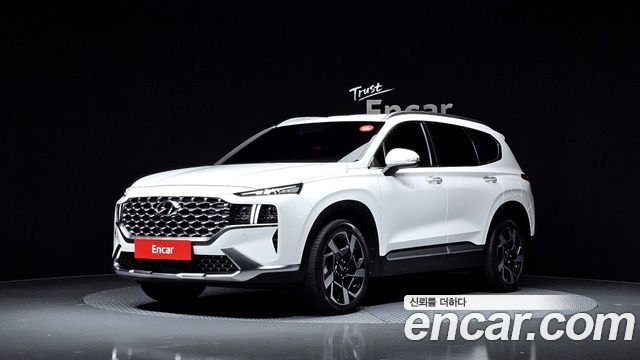 Hyundai Santafe Дизель 2.2 2WD 2021 года из Кореи