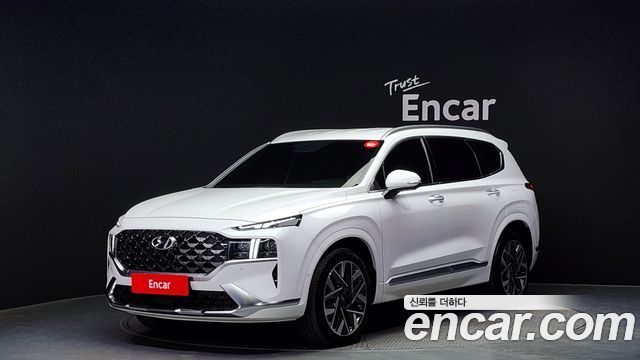 Hyundai Santafe Дизель 2.2 2WD 2021 года из Кореи