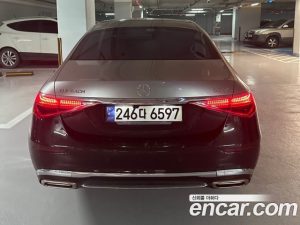 Mercedes-Benz S-Class S580L 4MATIC 2021 года из Южной Кореи
