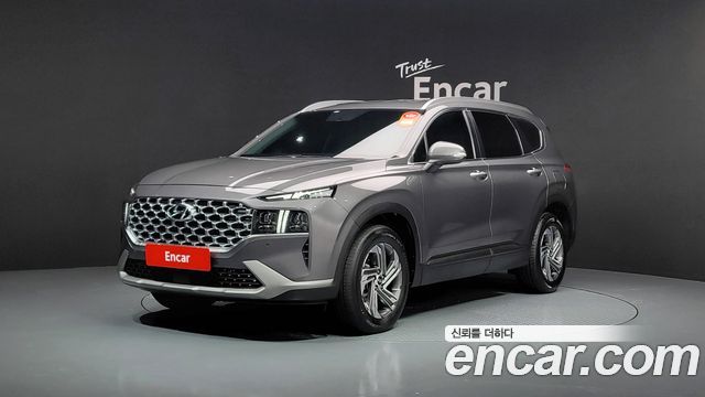 Hyundai Santafe Дизель 2.2 2WD 2021 года из Кореи