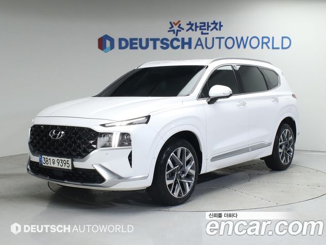 Hyundai Santafe Бензин 2.5T 2WD 2021 года из Кореи