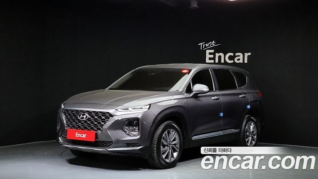 Hyundai Santafe Дизель 2.0 2WD 2020 года из Кореи