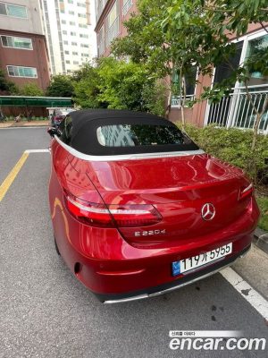 Mercedes-Benz E-Class E220d Cabriolet 2020 года из Южной Кореи