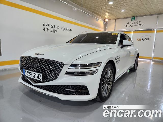 Genesis G80 Бензин 2.5 Turbo AWD 2021 года из Кореи