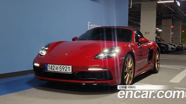 Porsche 718 4.0 GTS 2023 года из Кореи