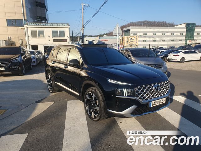Hyundai Santafe Дизель 2.2 2WD 2021 года из Кореи
