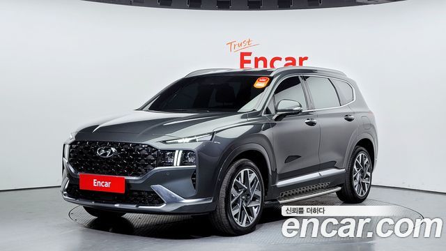 Hyundai Santafe Дизель 2.2 2WD 2021 года из Кореи