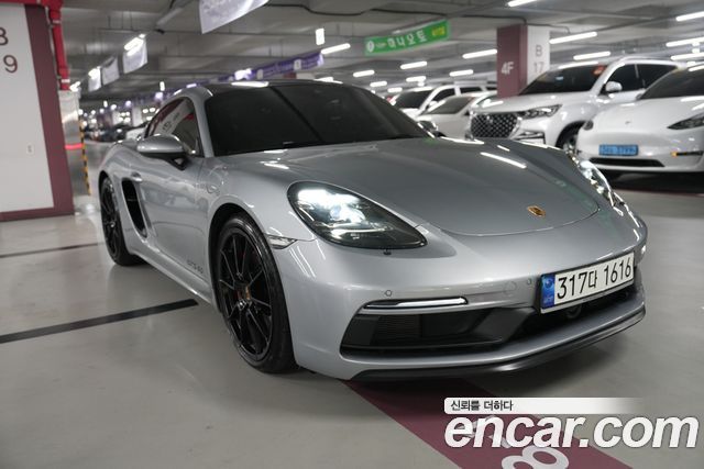 Porsche 718 4.0 GTS 2021 года из Кореи