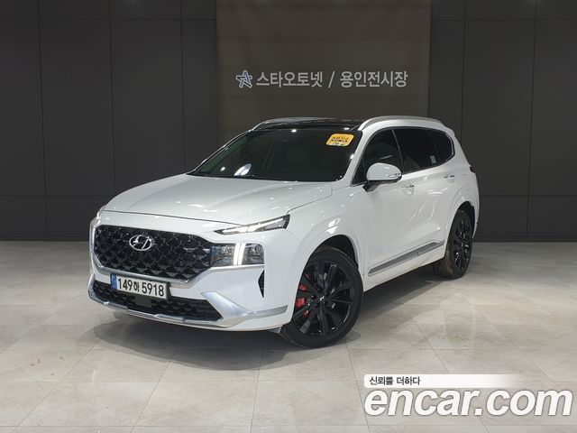Hyundai Santafe Бензин 2.5T 4WD 2021 года из Кореи