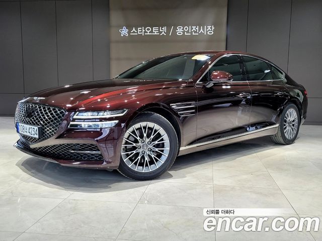 Genesis G80 Бензин 2.5 Turbo AWD 2021 года из Кореи