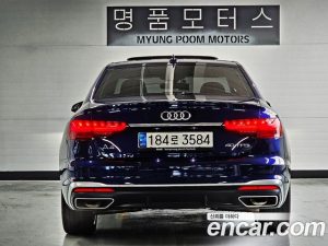 Audi A4 40 TFSI Premium 2020 года из Южной Кореи