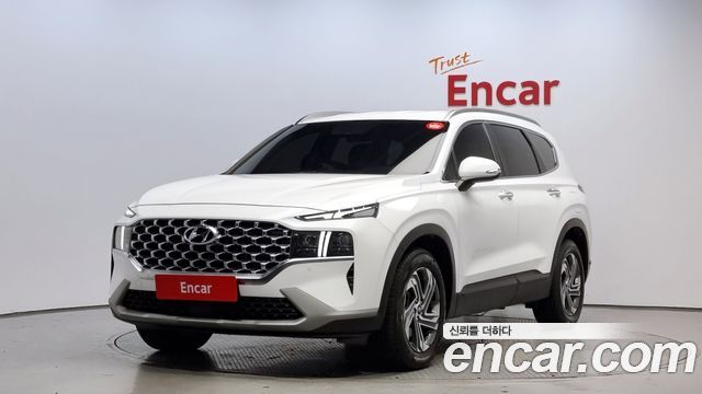 Hyundai Santafe Дизель 2.2 2WD 2021 года из Кореи