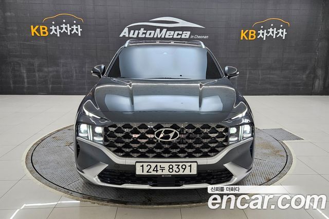 Hyundai Santafe Дизель 2.2 2WD 2021 года из Кореи