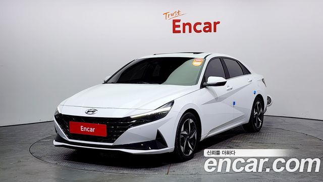 Hyundai AVANTE Inspiration 2021 года из Кореи