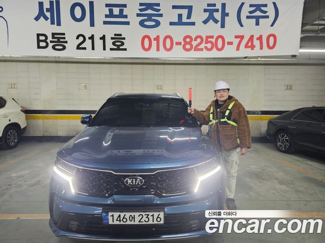 Kia Sorento HEV 1.6 2WD 2021 года из Кореи