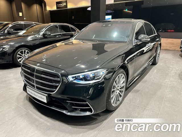 Mercedes-Benz S-Class S500 4MATIC 2021 года из Кореи