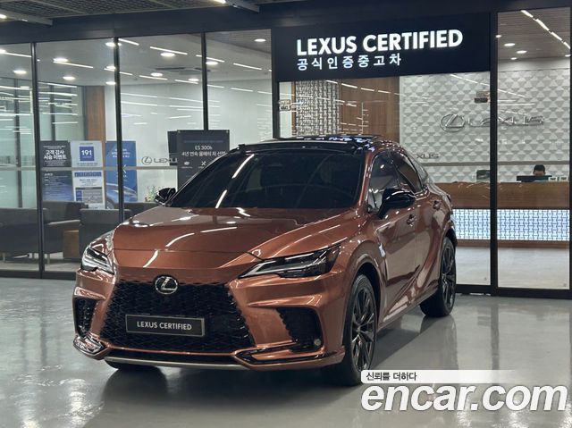 Lexus RX F-Sport 2023 года из Кореи