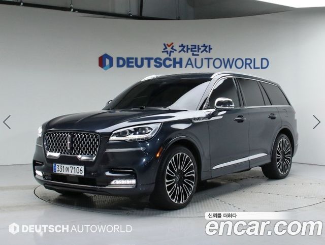 Lincoln Aviator 3.0 Black Label AWD 2020 года из Кореи