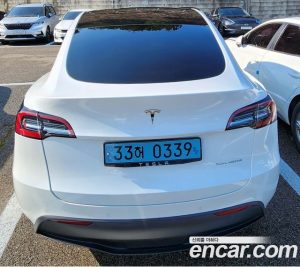 Tesla Model Y LONG RANGE 2021 года из Южной Кореи