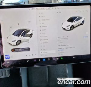 Tesla Model Y LONG RANGE 2021 года из Южной Кореи