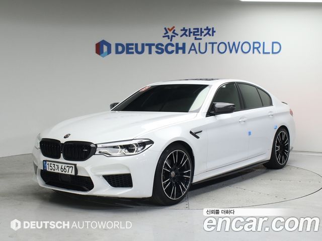 BMW 5-Series 520d M Sport Plus 2020 года из Кореи
