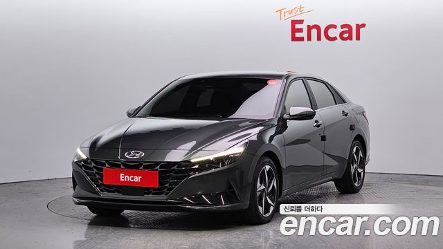 Hyundai AVANTE Inspiration 2021 года из Кореи