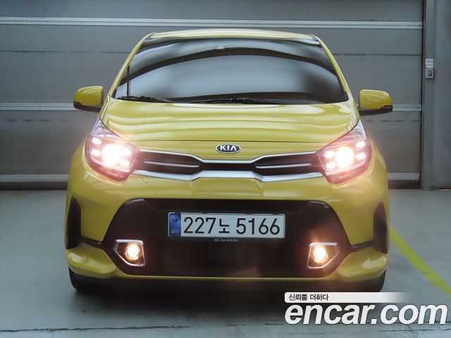 Kia morning Signature 2021 года из Кореи