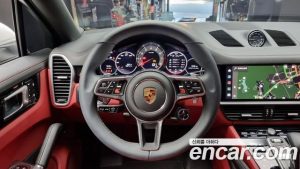 Porsche Cayenne 3.0 Coupe платина Edition 2023 года из Южной Кореи
