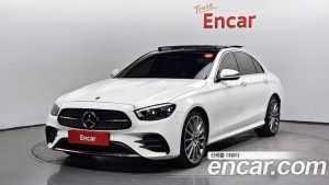 Mercedes-Benz E-Class E350 4MATIC AMG Line Edition 2021 года из Южной Кореи