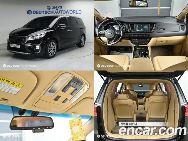 Kia Carnival 9-Seater Luxury 2020 года из Кореи