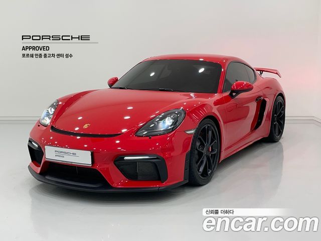 Porsche 718 4.0 GT4 2023 года из Кореи