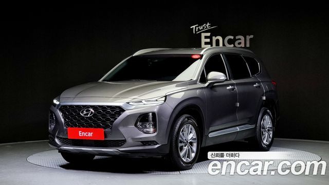 Hyundai Santafe Дизель 2.0 2WD 2020 года из Кореи