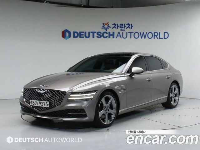 Genesis G80 Бензин 2.5 Turbo AWD 2021 года из Кореи