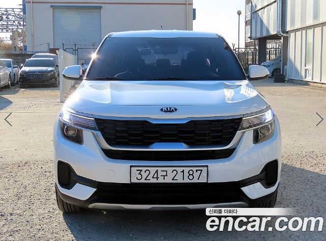 Kia Seltos Бензин 1.6 Turbo 2WD 2020 года из Кореи