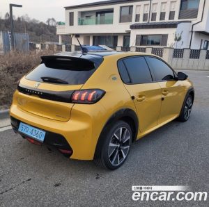 Peugeot 208 GT Line 2021 года из Южной Кореи