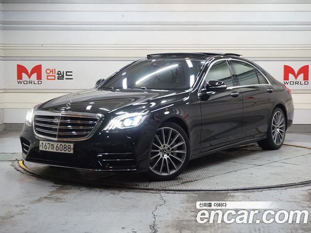 Mercedes-Benz S-Class S450L 4MATIC 2020 года из Кореи