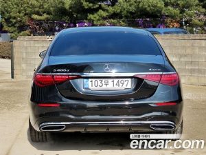 Mercedes-Benz S-Class S400 d 4MATIC 2021 года из Южной Кореи