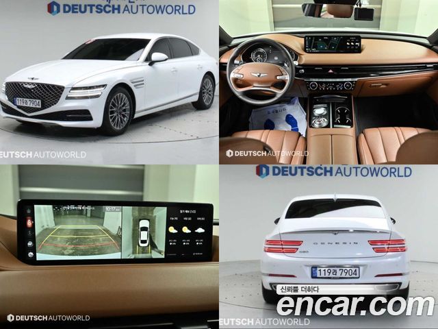 Genesis G80 Бензин 2.5 Turbo 2WD 2021 года из Кореи