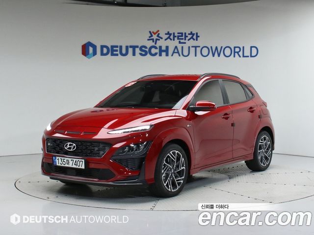Hyundai Kona Бензин 1.6 Turbo 2WD 2021 года из Кореи