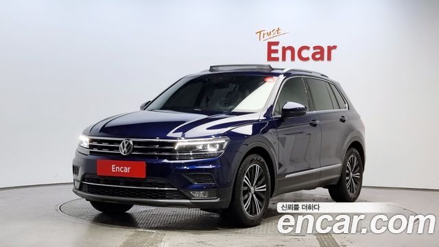 Volkswagen Tiguan 2.0 TDI Prestige 2020 года из Кореи