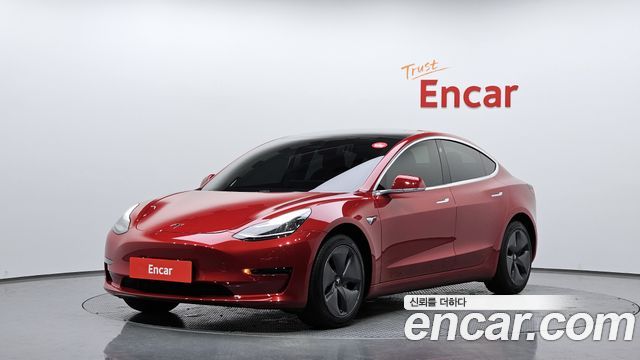 Tesla Model 3 Standard RANGE Plus 2020 года из Кореи