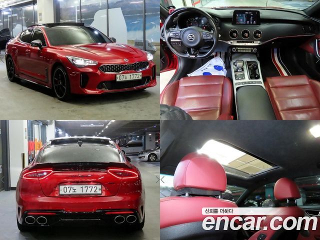 Kia Stinger 3.3 GT AWD 2020 года из Кореи