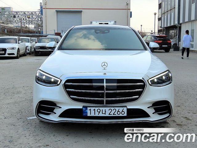 Mercedes-Benz S-Class S400 d 4MATIC 2021 года из Кореи